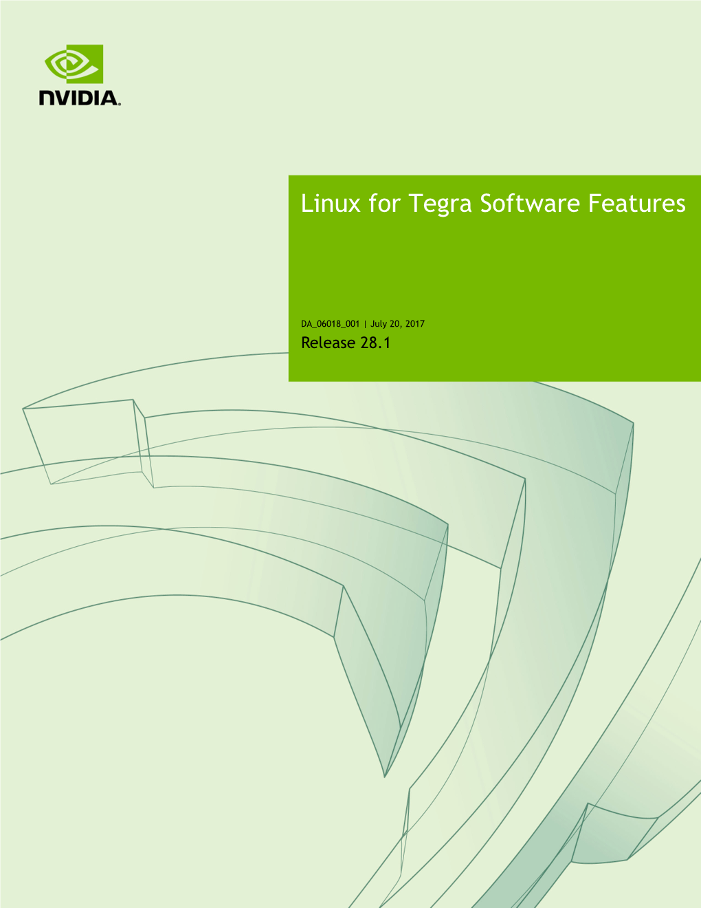 Linux for Tegra Software Features
