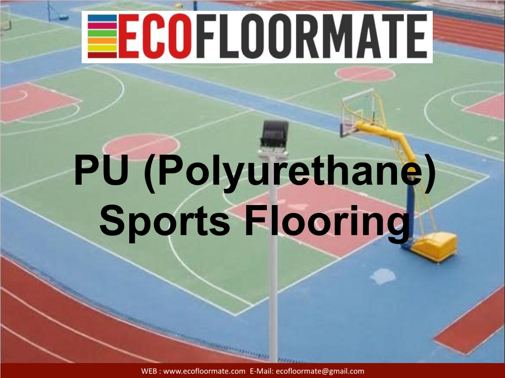 PU (Polyurethane) Sports Flooring
