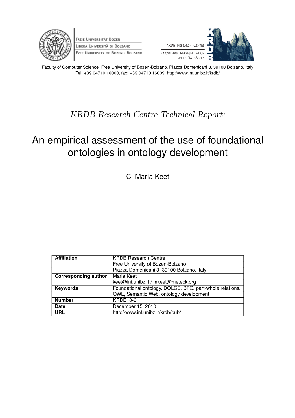An Empirical Assessment of the Use of Foundational Ontologies in Ontology Development