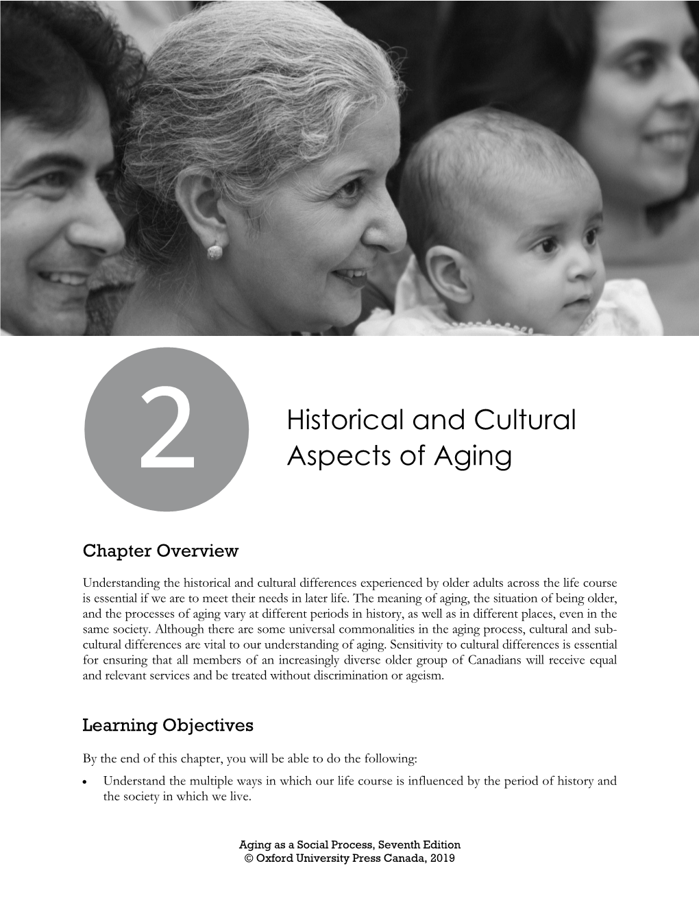 2 Historical and Cultural Aspects of Aging