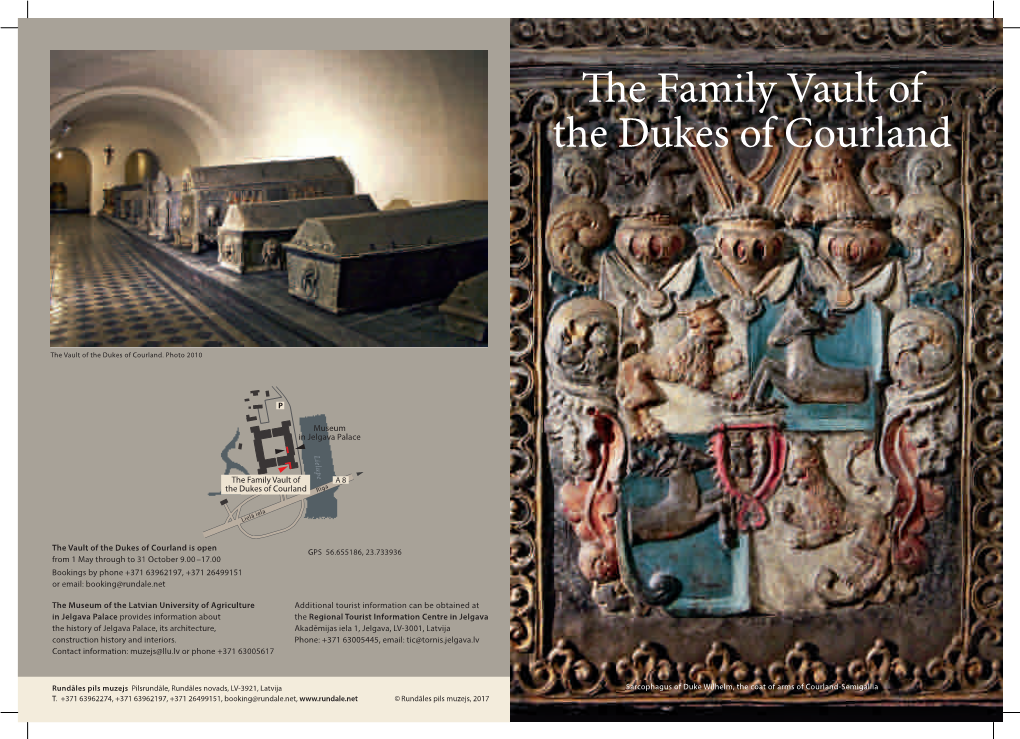 E Family Vault of the Dukes of Courland