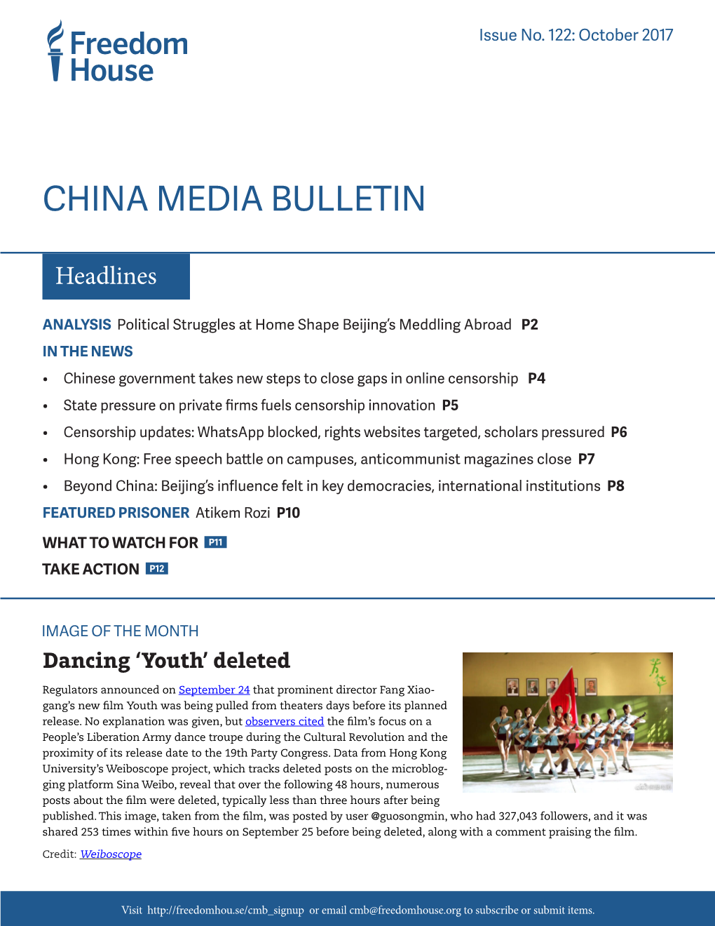 China Media Bulletin