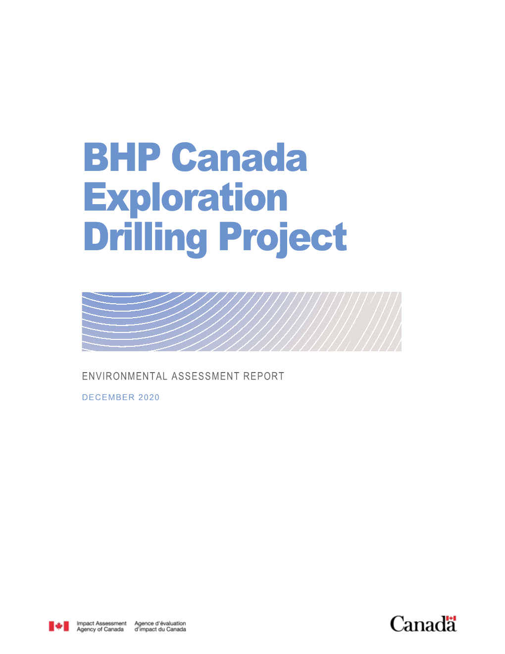 BHP Canada Exploration Drilling Project