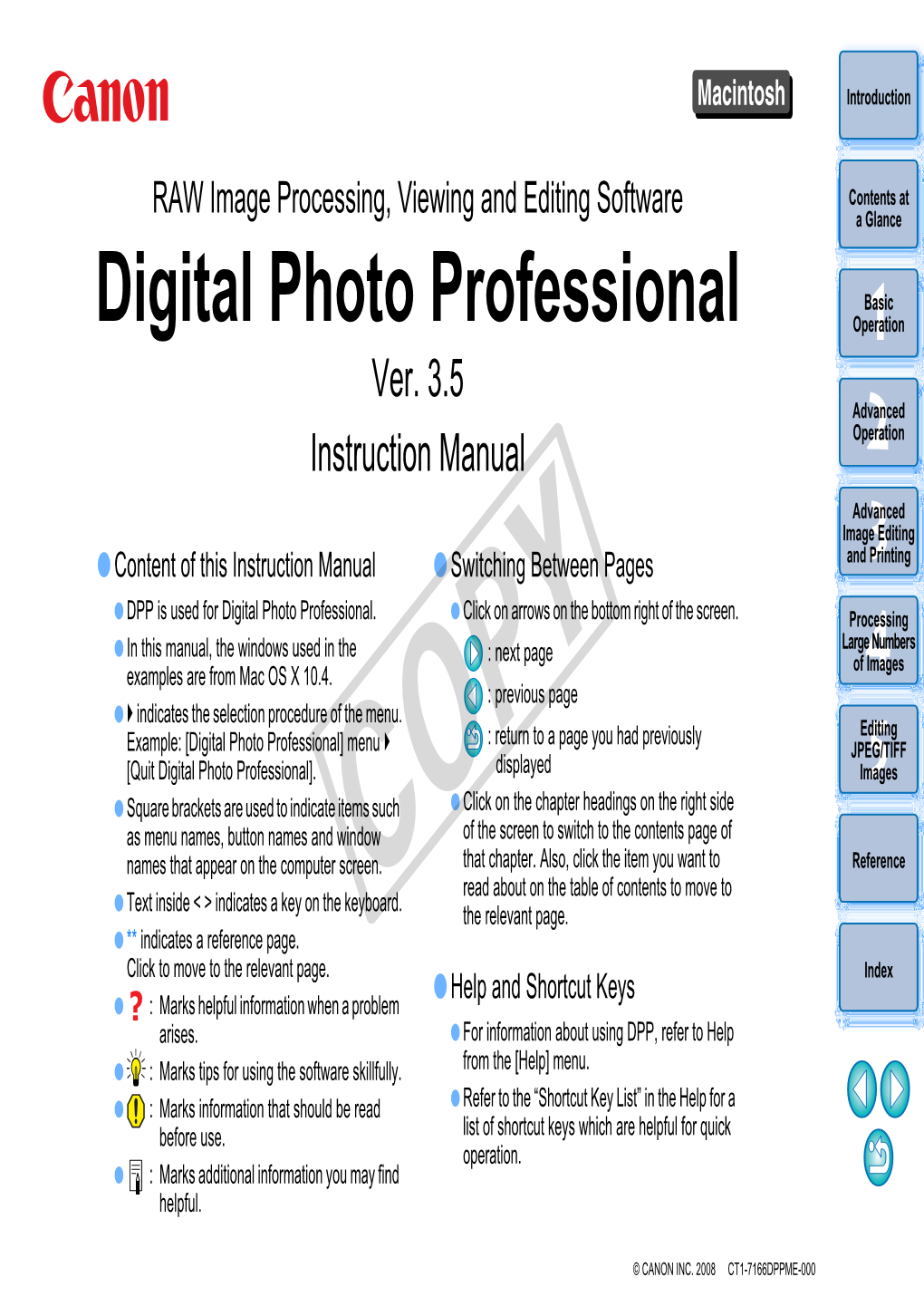 Digital Photo Professional Operation1 Ver
