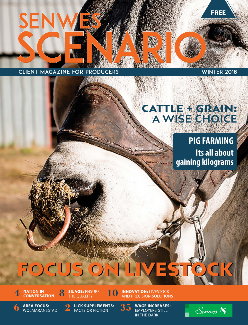 Senwes FREE Scenario Client Magazine for Producers WINTER 2018