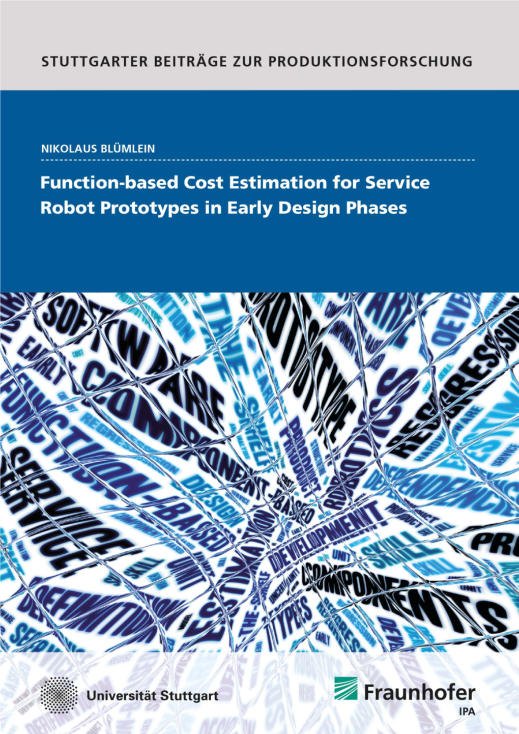 Function-Based Cost Estimation for Service Robot Prototypes in Early Design Phases