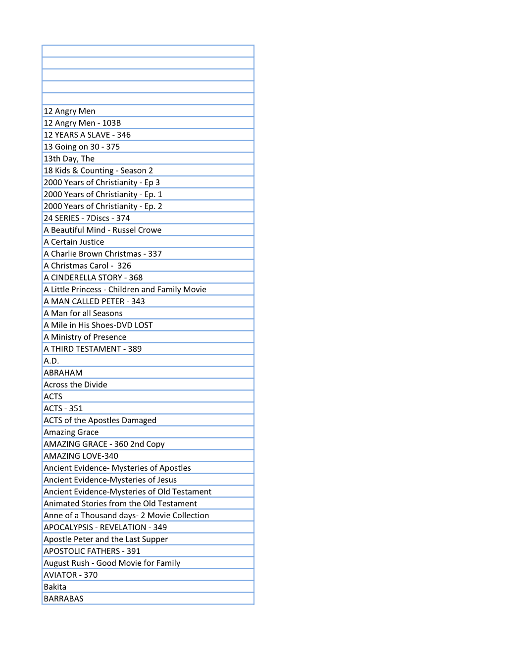 346 13 Going on 30 - 375 13Th Day, the 18 Kids & Counting - Season 2 2000 Years of Christianity - Ep 3 2000 Years of Christianity - Ep