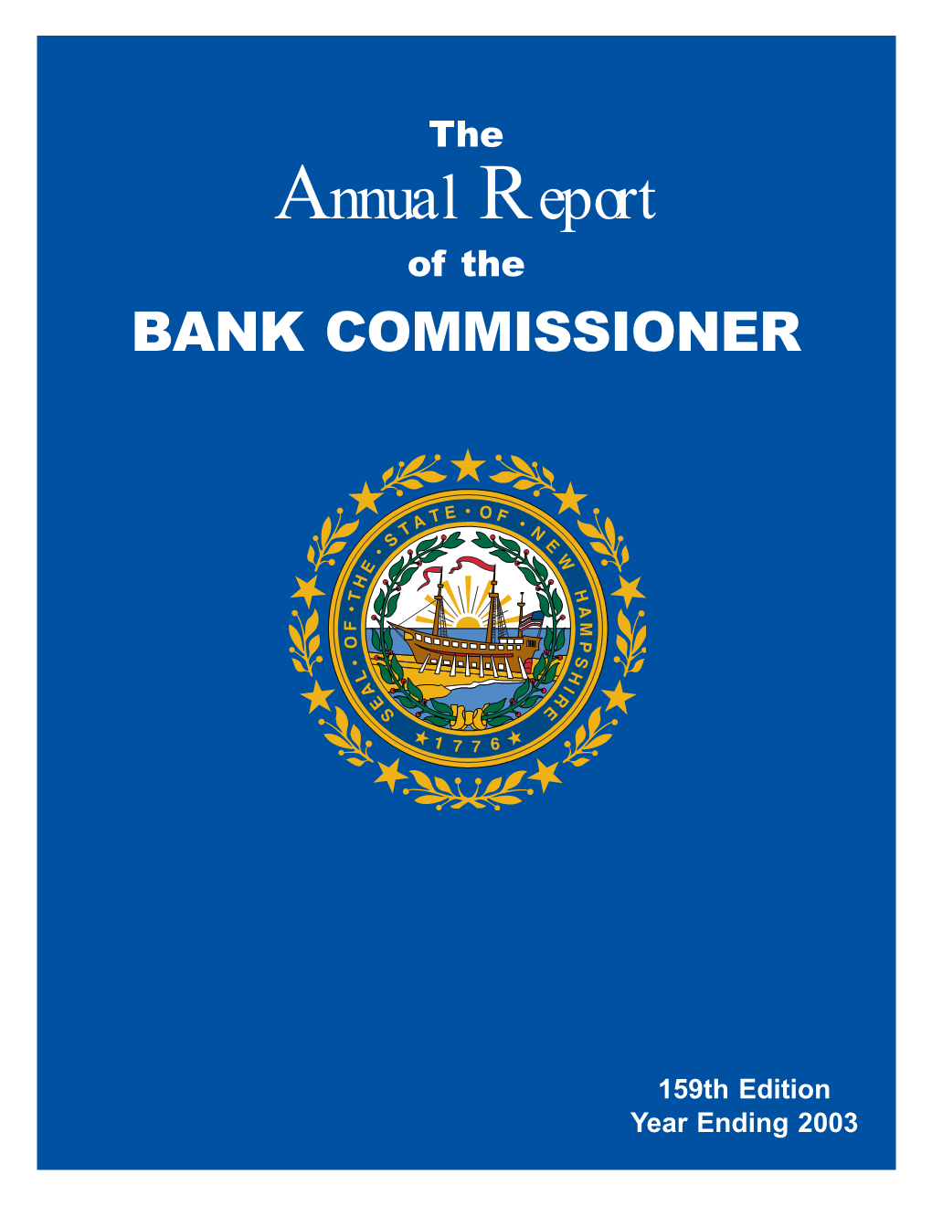 Banking Commission Annual Report 2003