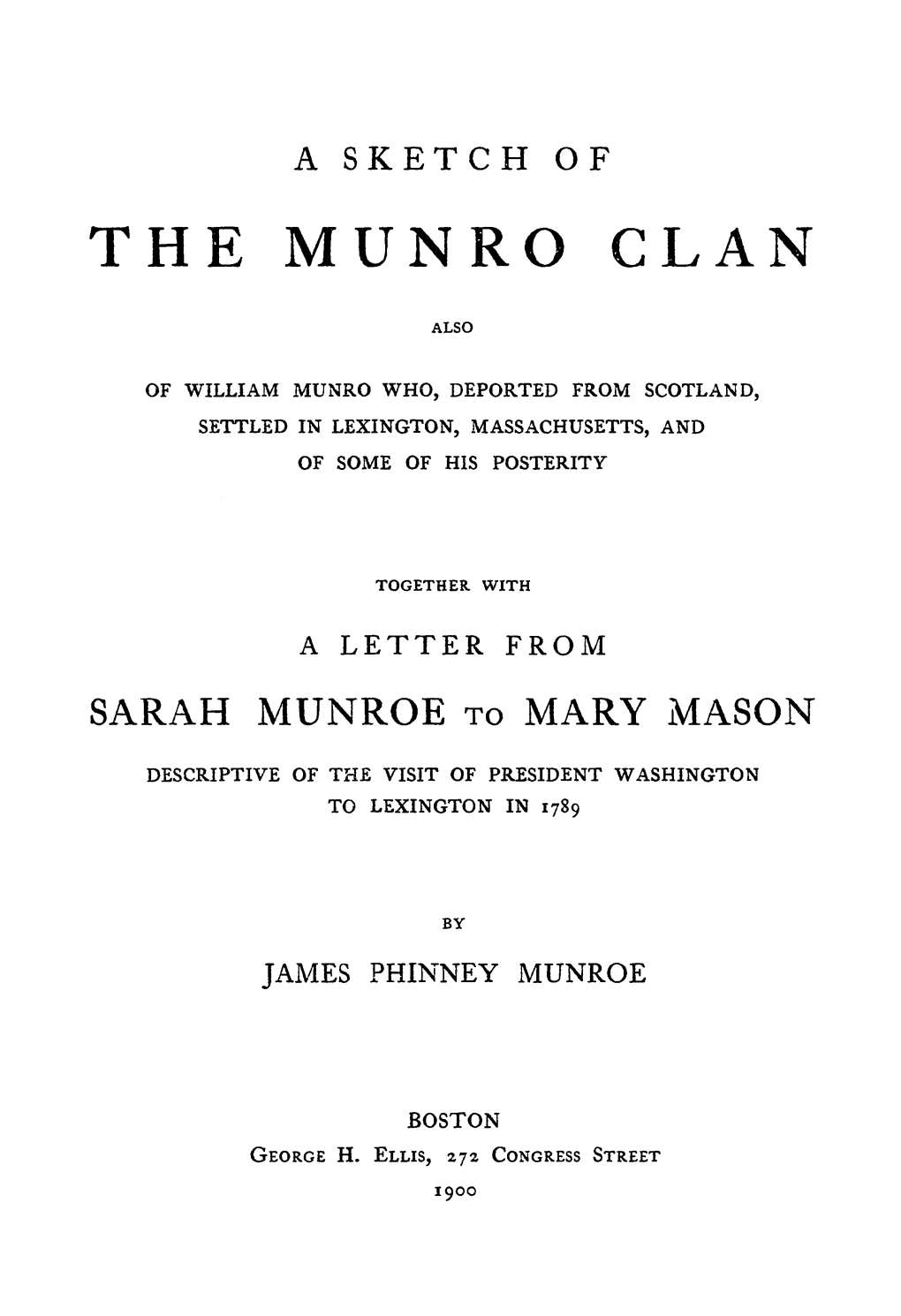 The Munro Clan