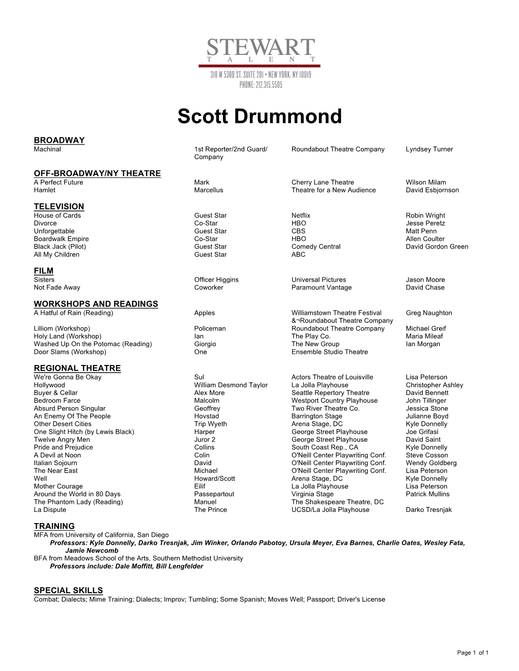 Scott Drummond