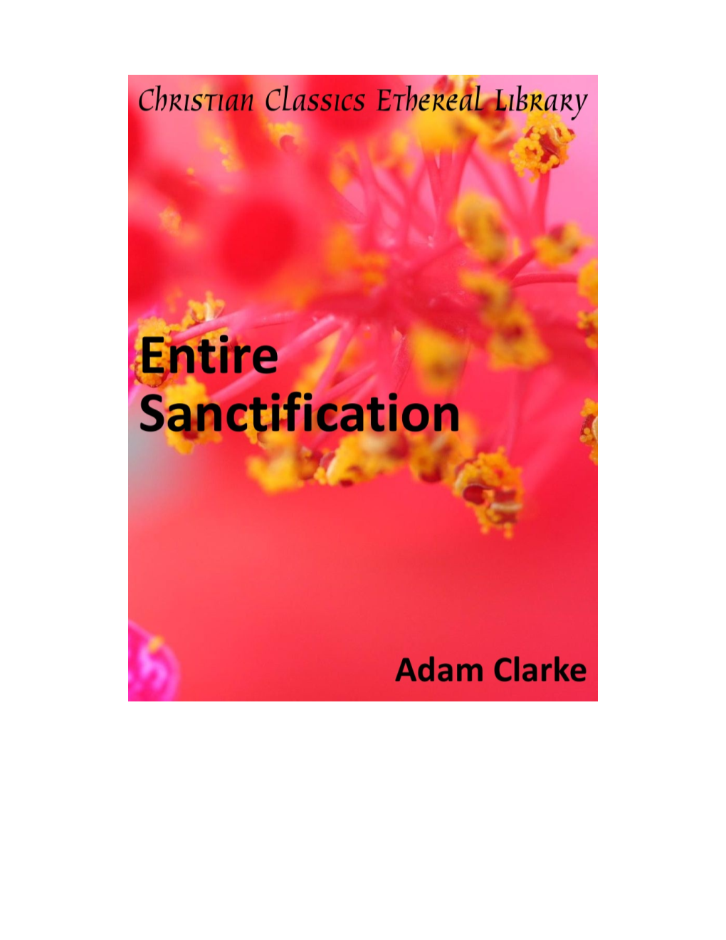 Entire Sanctification