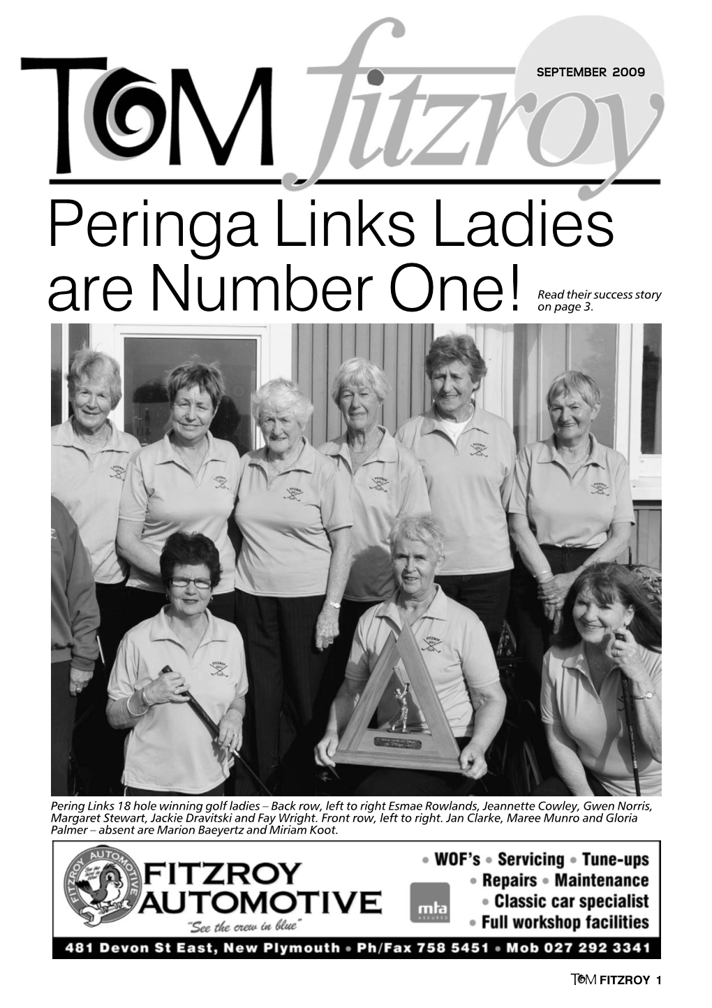 Peringa Links Ladies Are Number One!