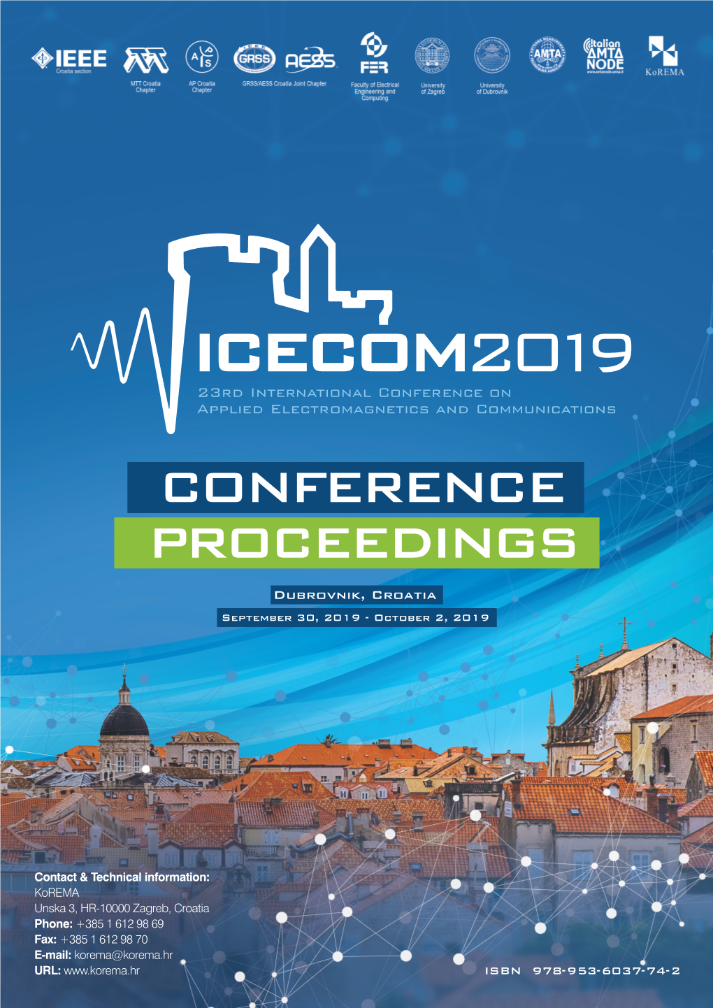 Icecom 2019, Conference Proceedings (USB Stick)