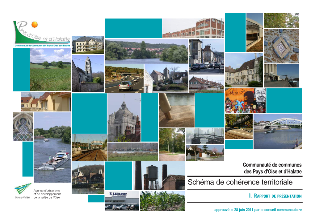 Schéma De Cohérence Territoriale Agence D’Urbanisme Et De Développement De La Vallée De L'oise 1