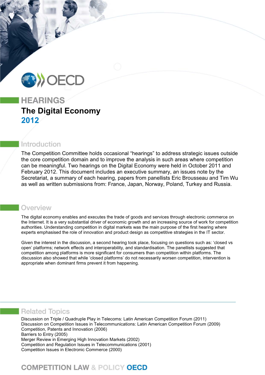 The Digital Economy 2012