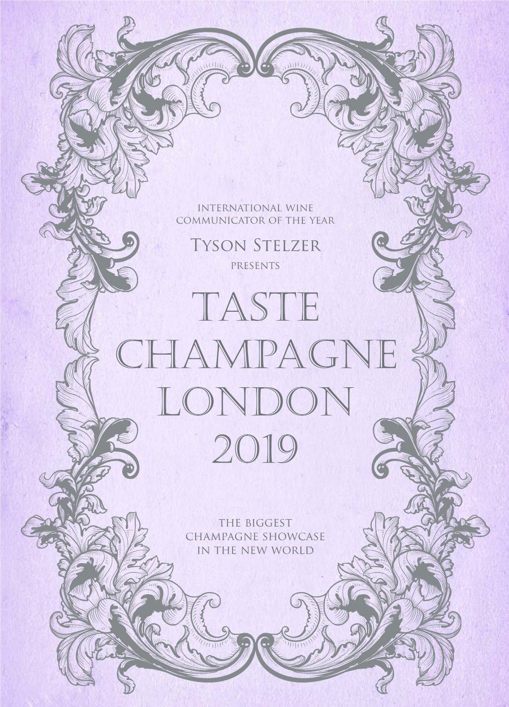 Taste Champagne London 2019