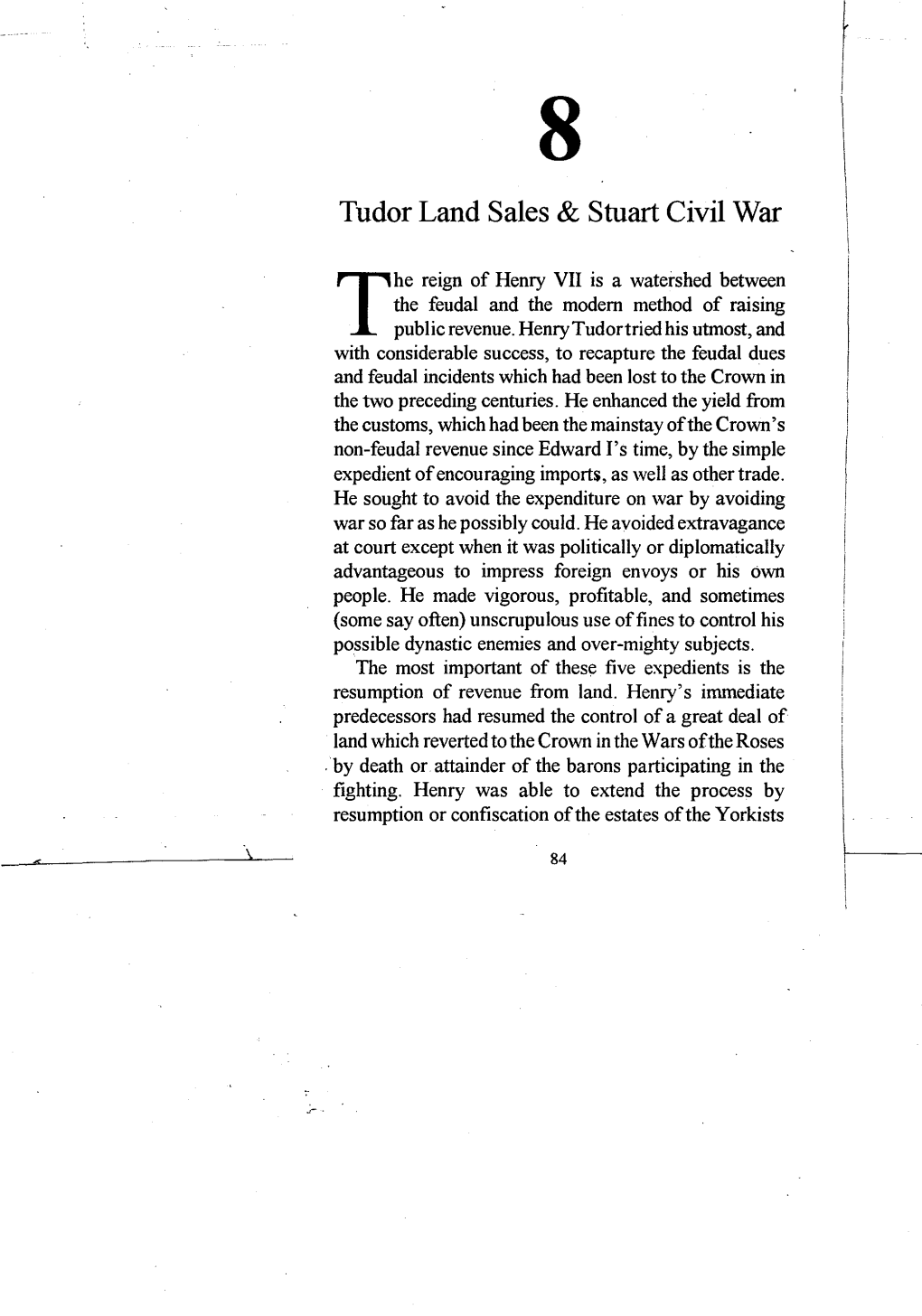 Tudor Land Sales & Stuart Civil