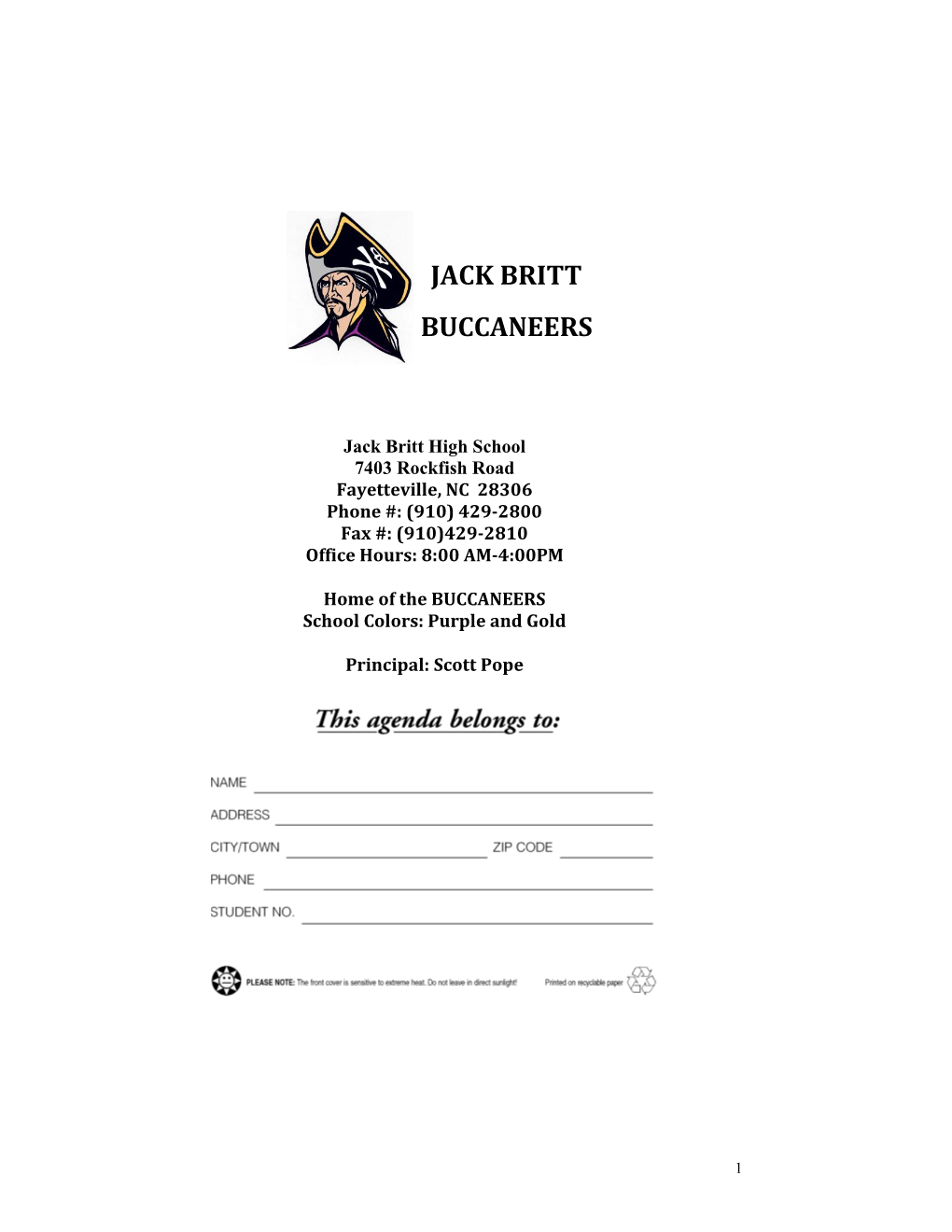 Jack Britt Buccaneers
