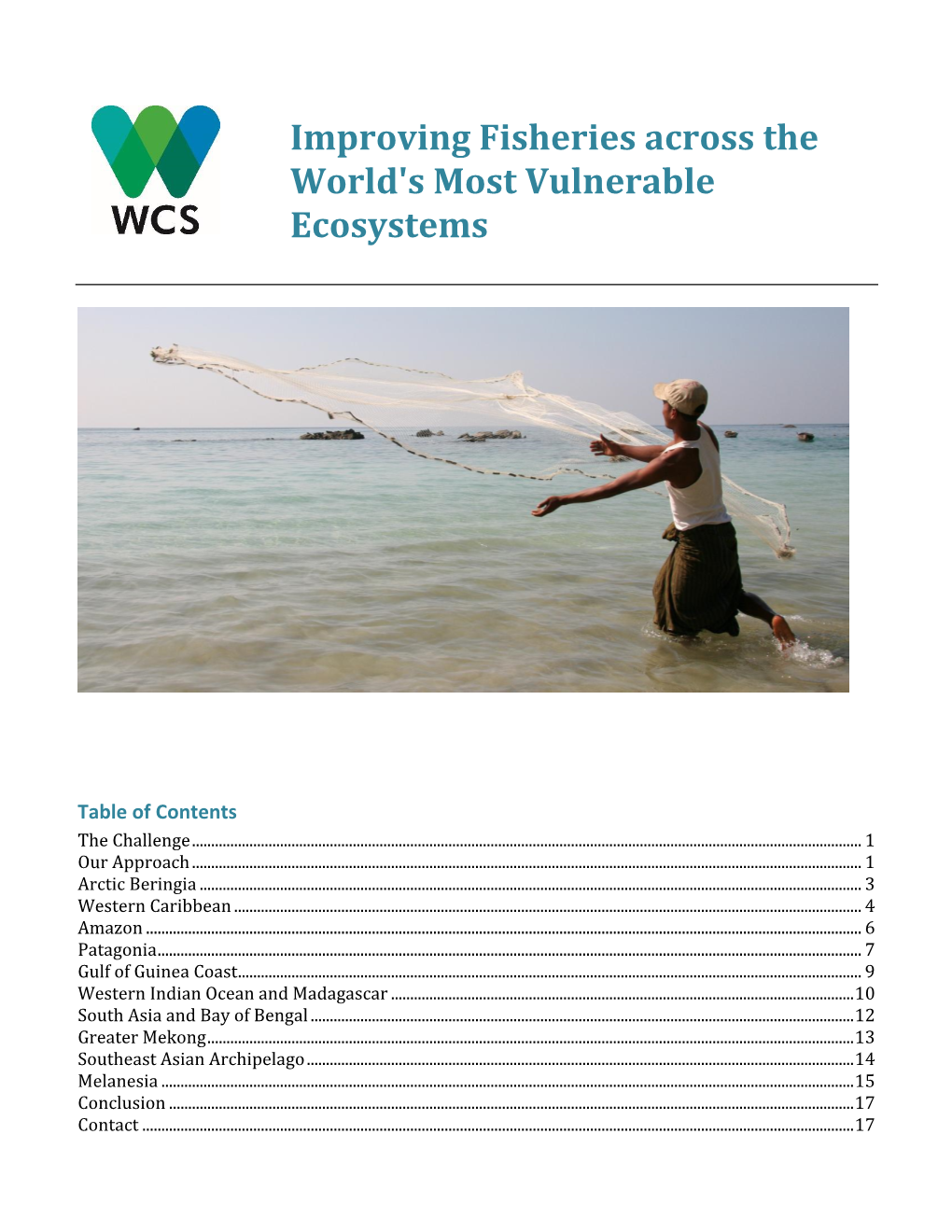 Improving Fisheries Across the World's Most Vulnerable Ecosystems