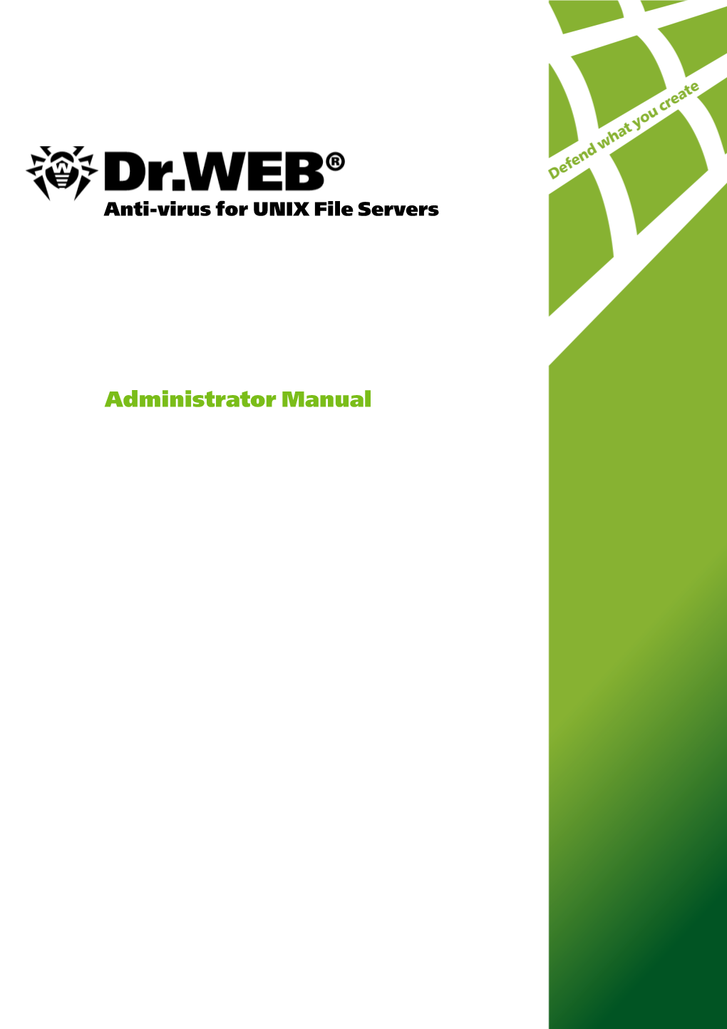 Administrator Manual © Doctor Web, 2015