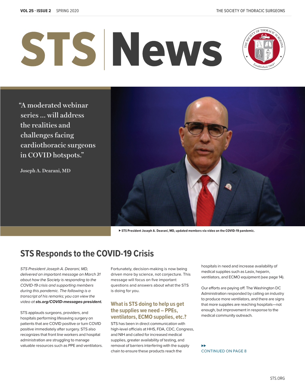 STS Responds to the COVID-19 Crisis