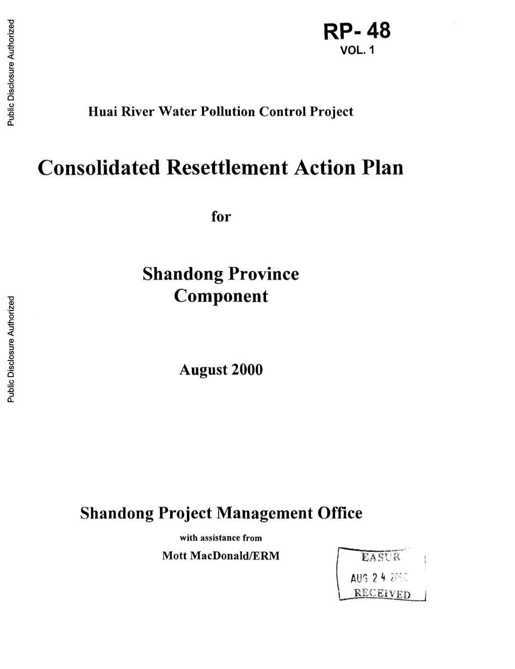 World Bank Document