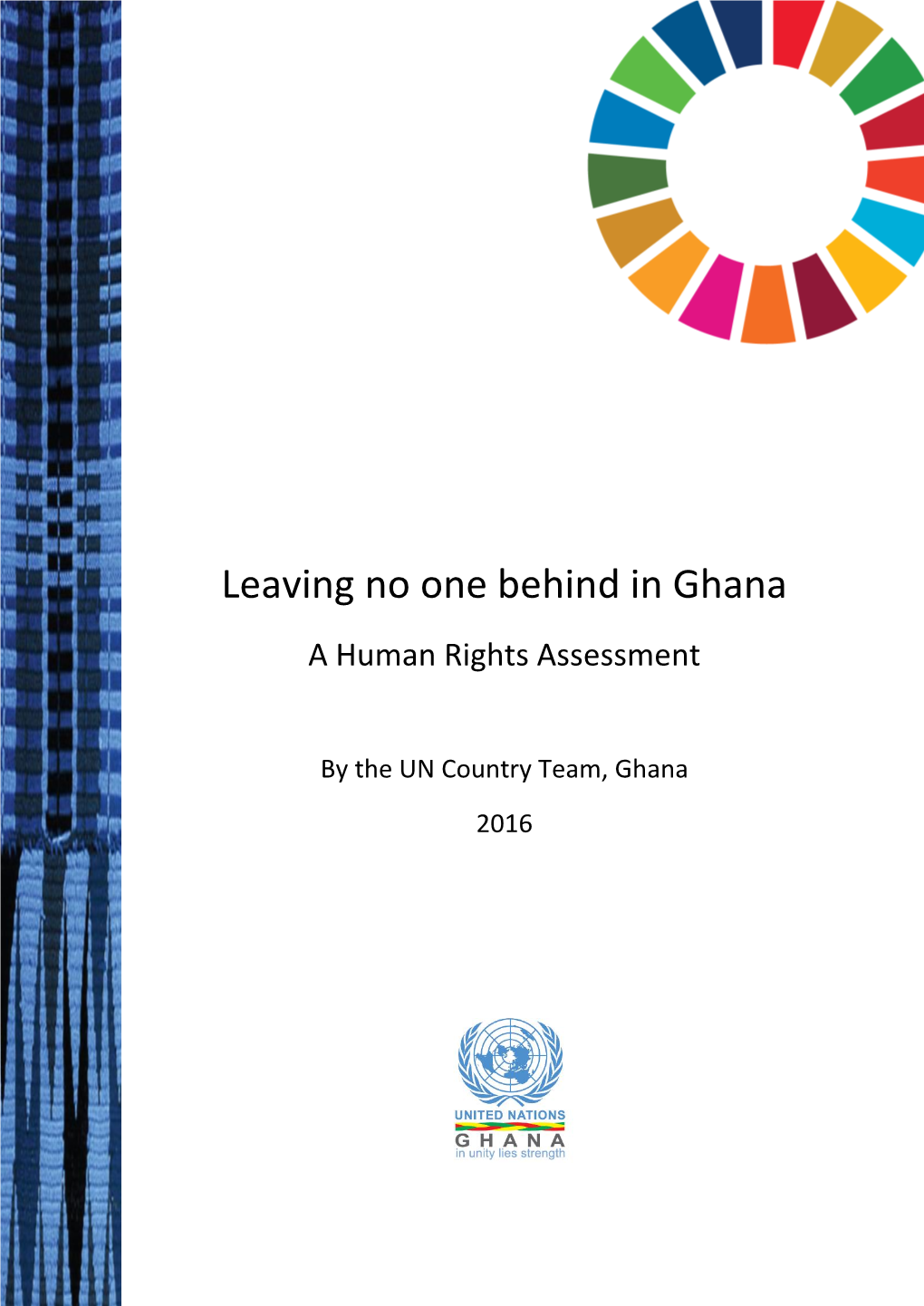 Leaving No One Behind in Ghana a Human Rights Assessment