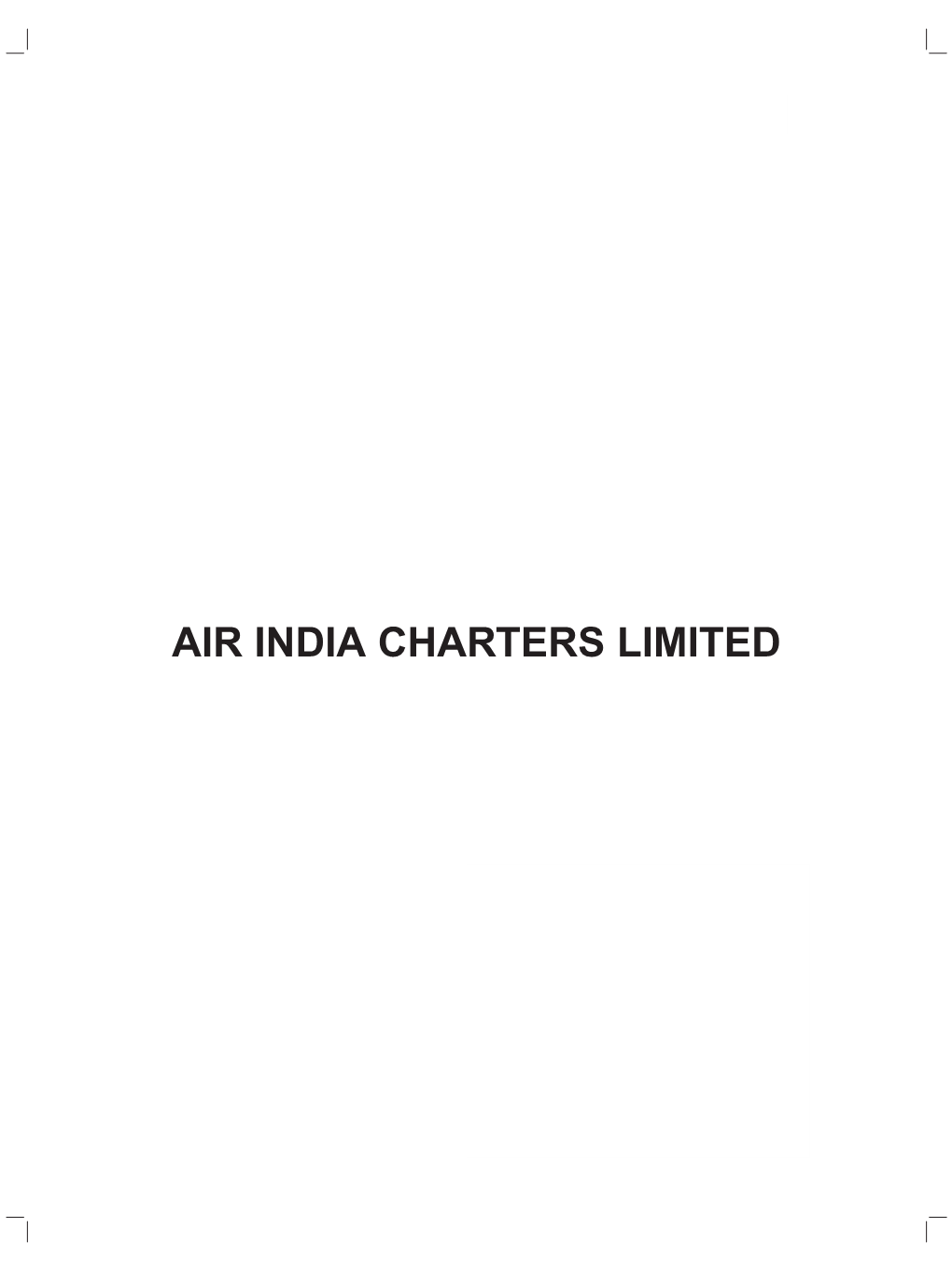 Air India Charters Limited