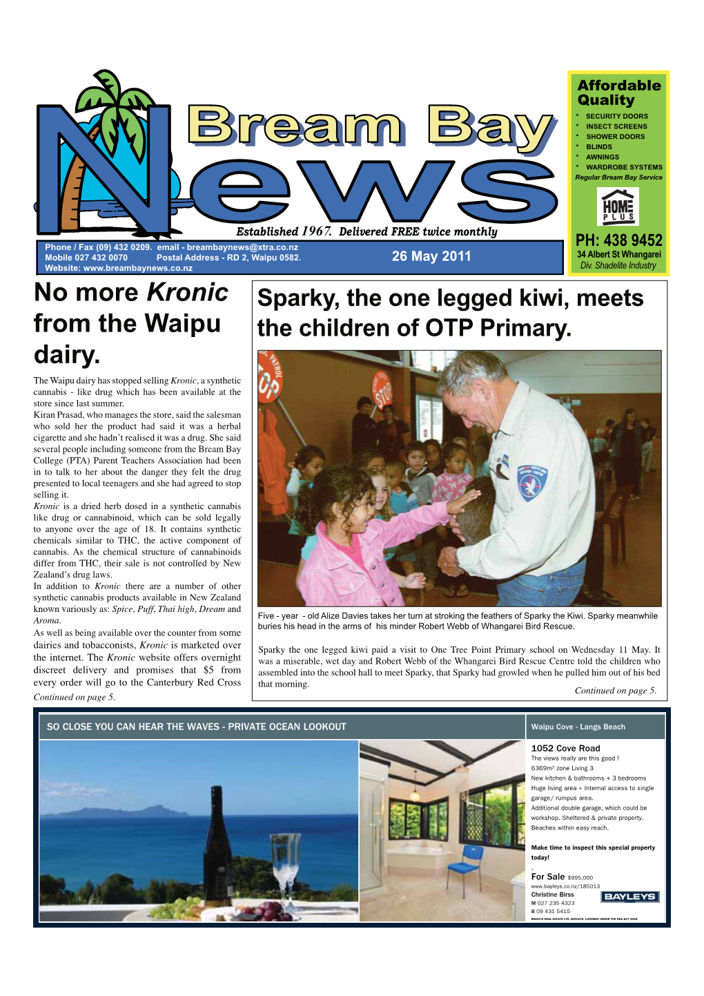 No More Kronic from the Waipu Dairy