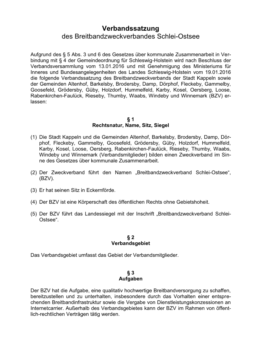 Verbandssatzung (PDF)