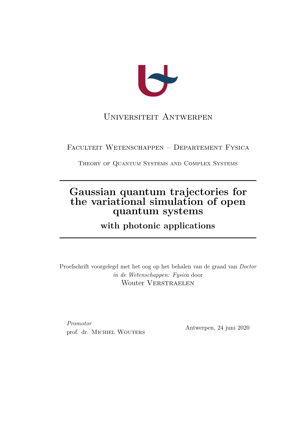 Gaussian Quantum Trajectories for the Variational Simulation of Open Quantum Systems with Photonic Applications