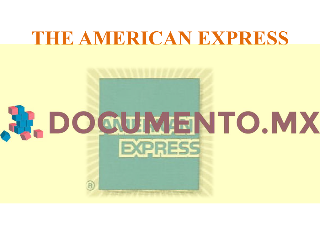 The American Express