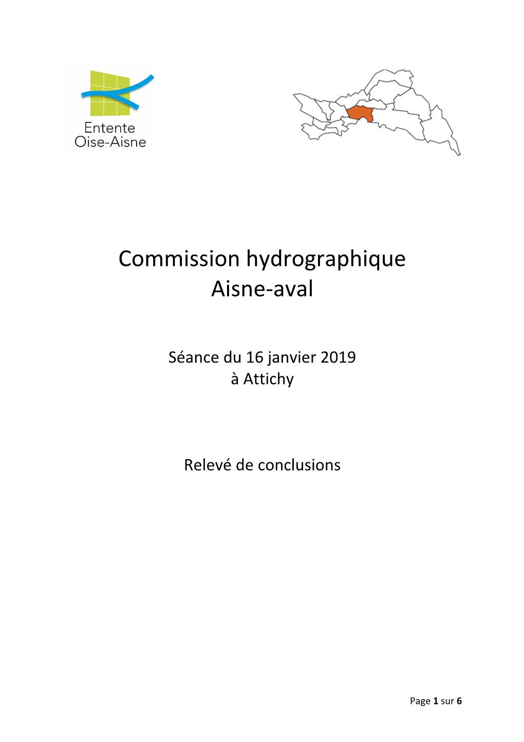 Commission Hydrographique Aisne-Aval