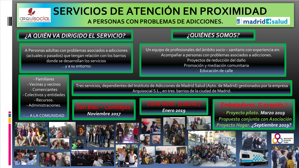 Servicio De Atención En Proximidad San Blas