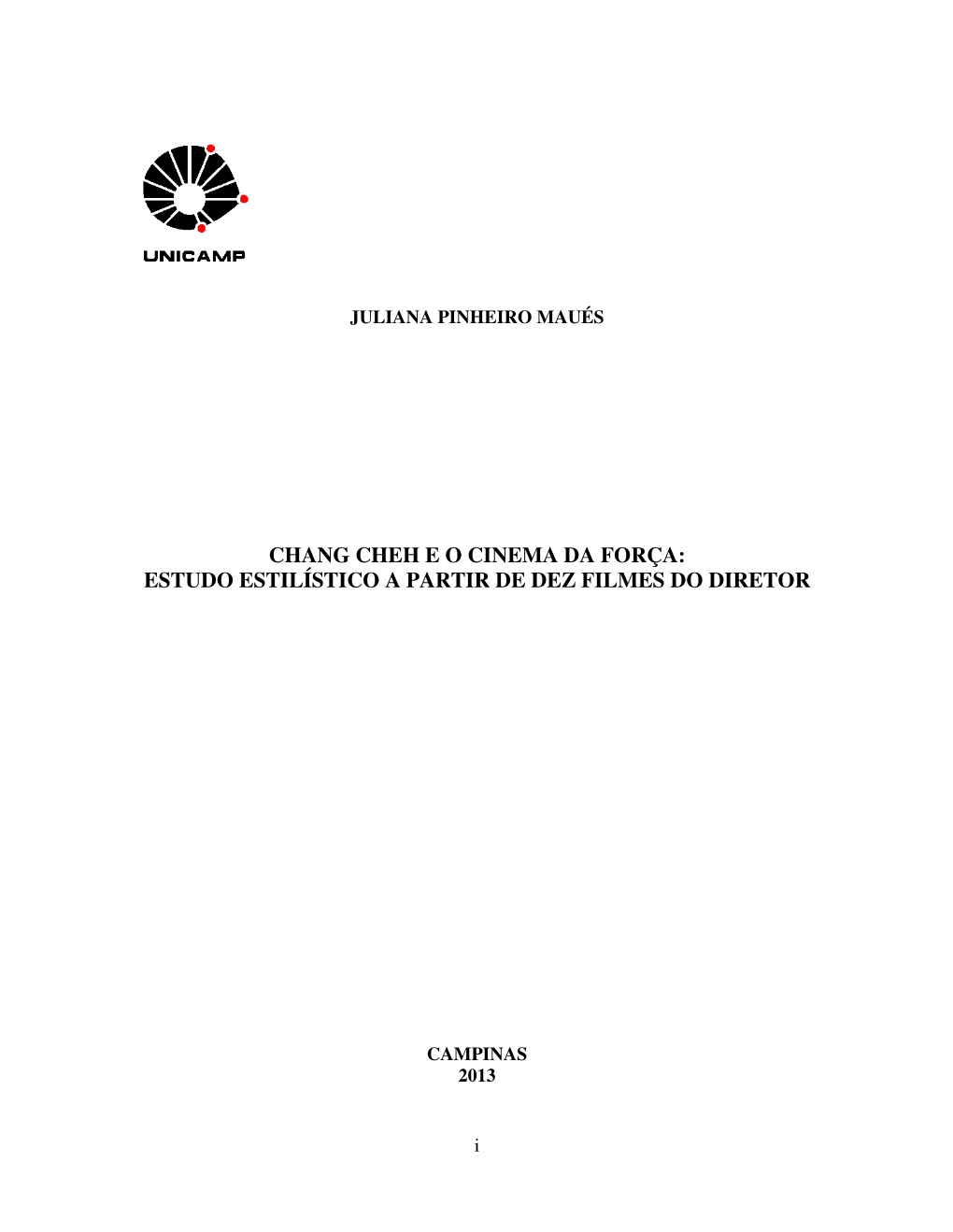 Relatório Do Exame De Qualificação