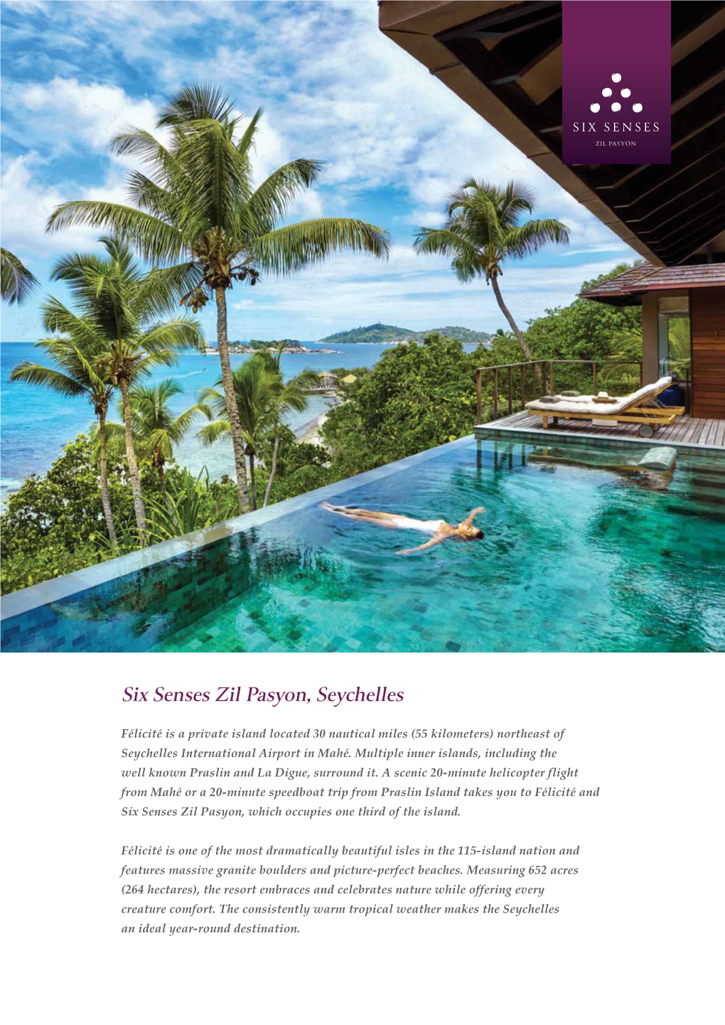 Six Senses Zil Pasyon, Seychelles