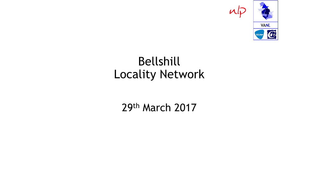 Bellshill Locality Network