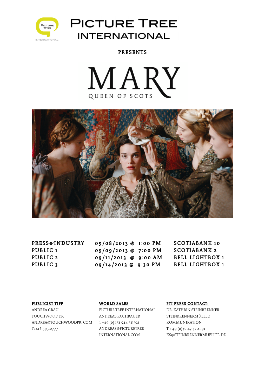MARY Press Kit E