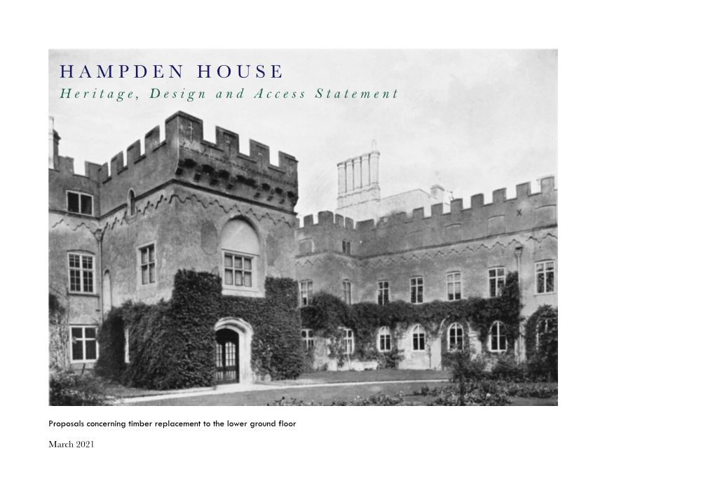 Hampden House Heritage Statement Copy3