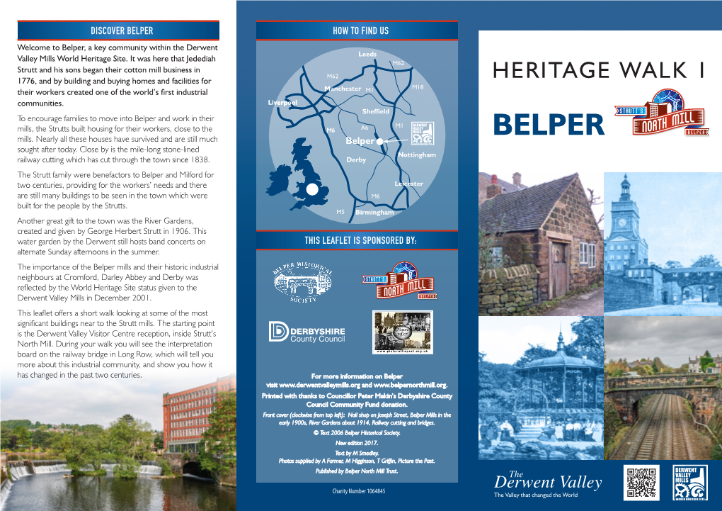 Belper Heritage Walk 1