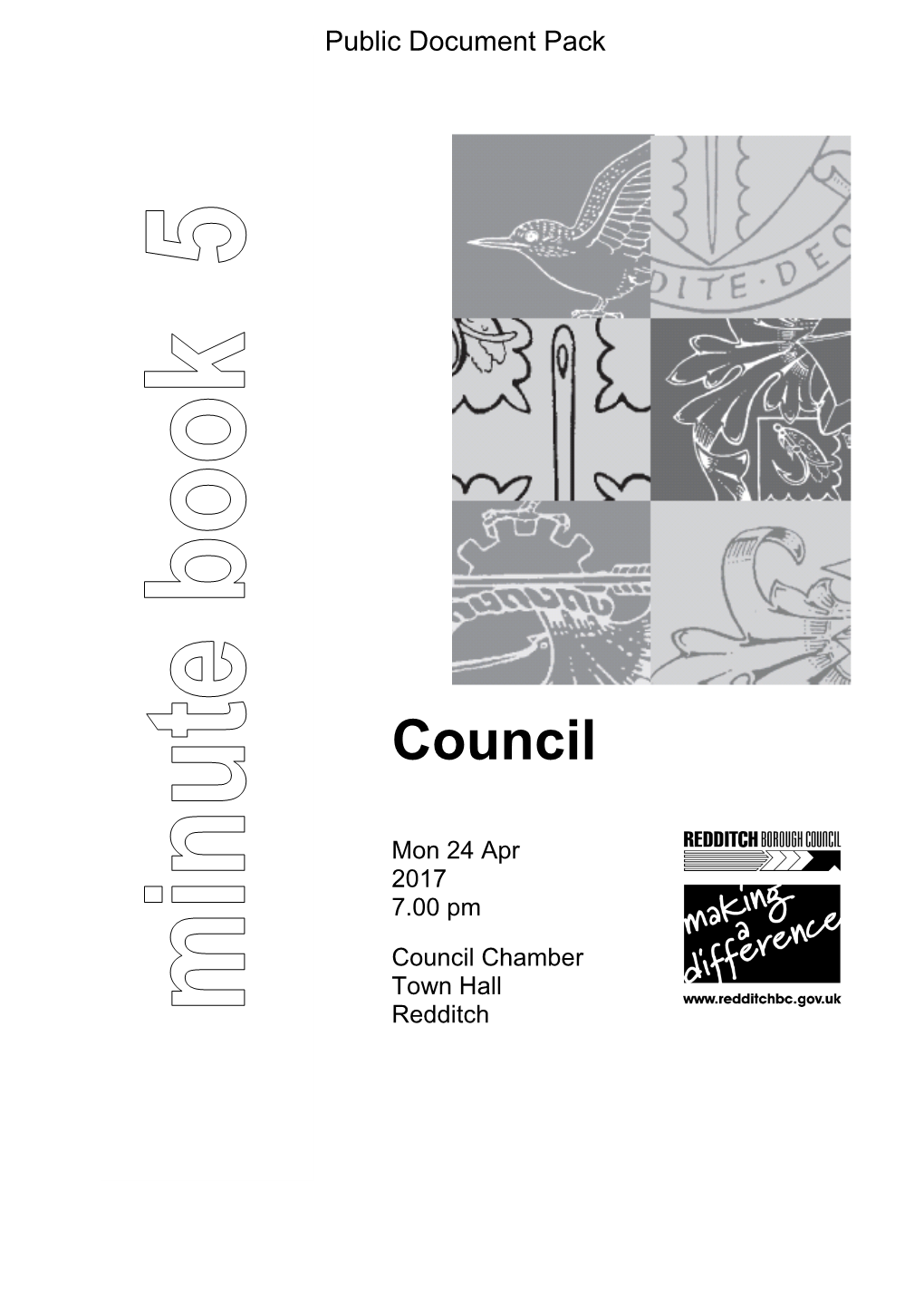 Minute Book 5 Agenda Supplement for Council, 24/04/2017 19:00