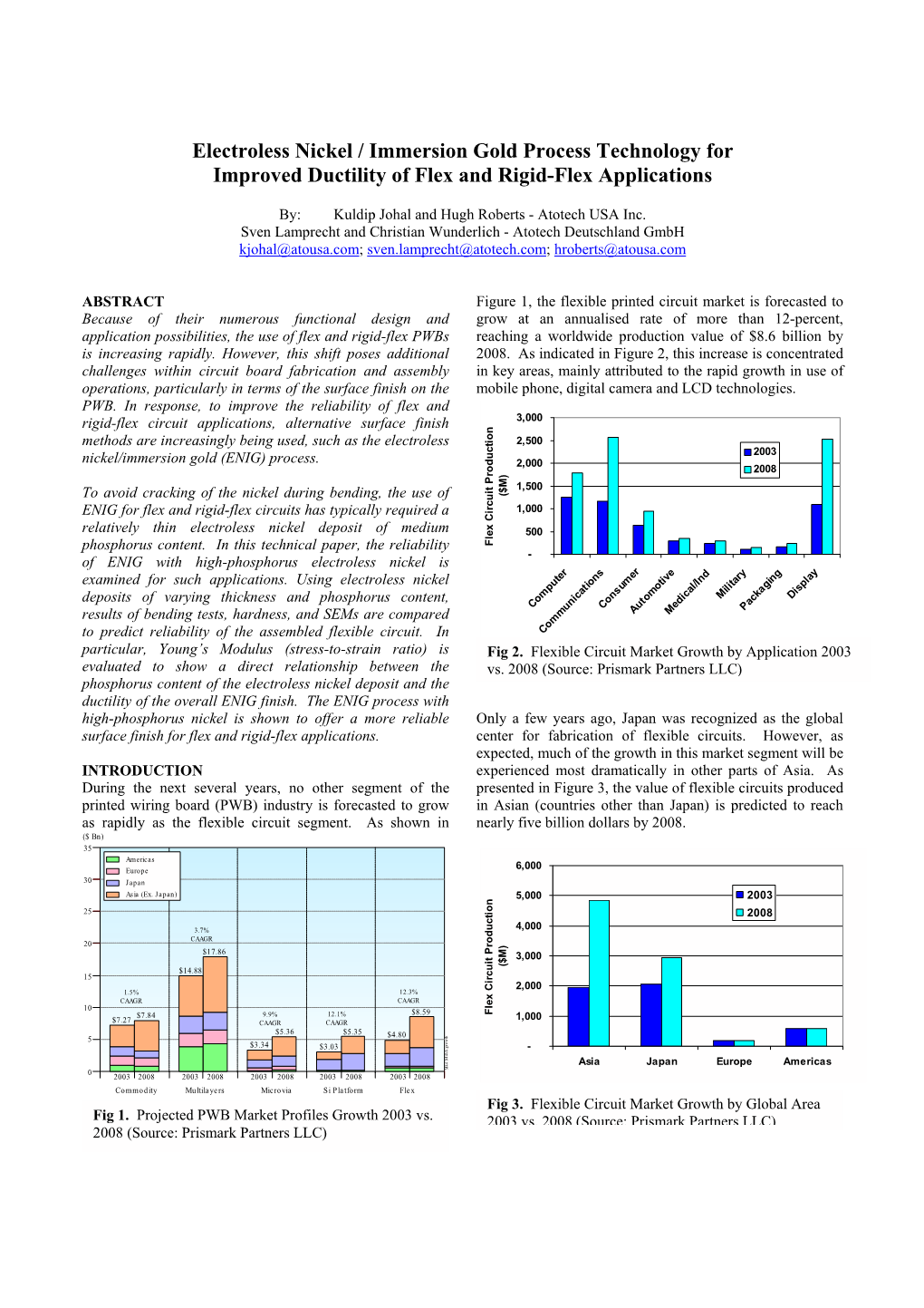 Electroless Nickel / Immersion Gold Process Technology for Improved Ductility of Flex and Rigid-Flex Applications