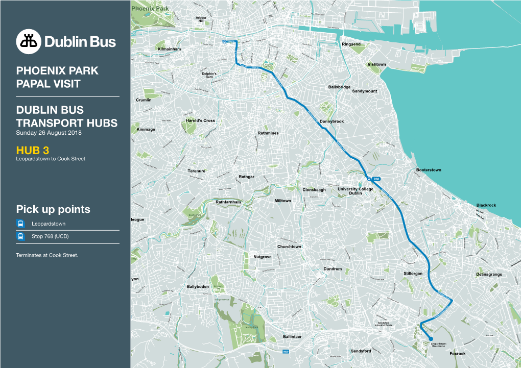 Phoenix Park Papal Visit Dublin Bus Transport Hubs