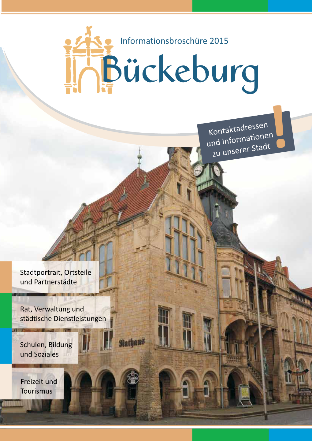 Informationsbroschüre Der Stadt Bückeburg