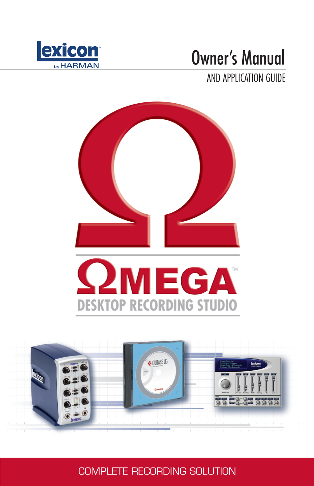 Omega Owner's Manual-English