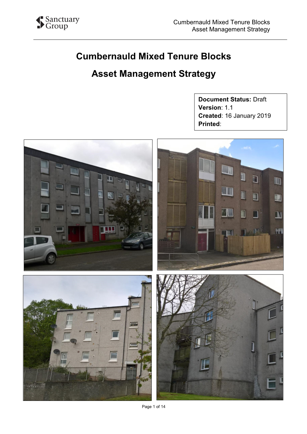Cumbernauld Mixed Tenure Blocks Asset Management Strategy
