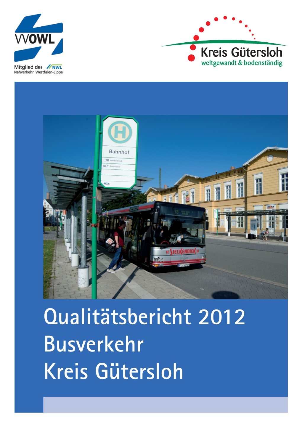 Qualitätsbericht Busverkehr Kreis Gütersloh 2012