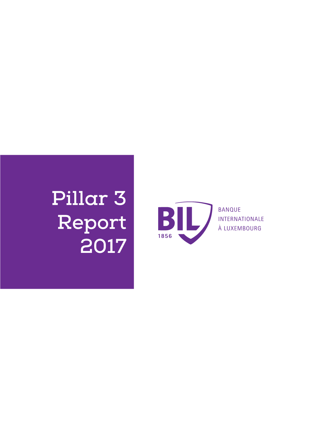 Pillar 3 Report 2017 Table of Contents