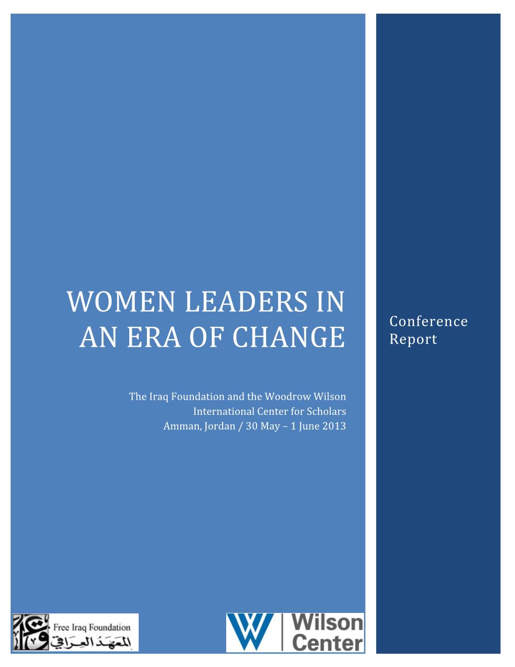 Women Leaders in an Era of Change Report