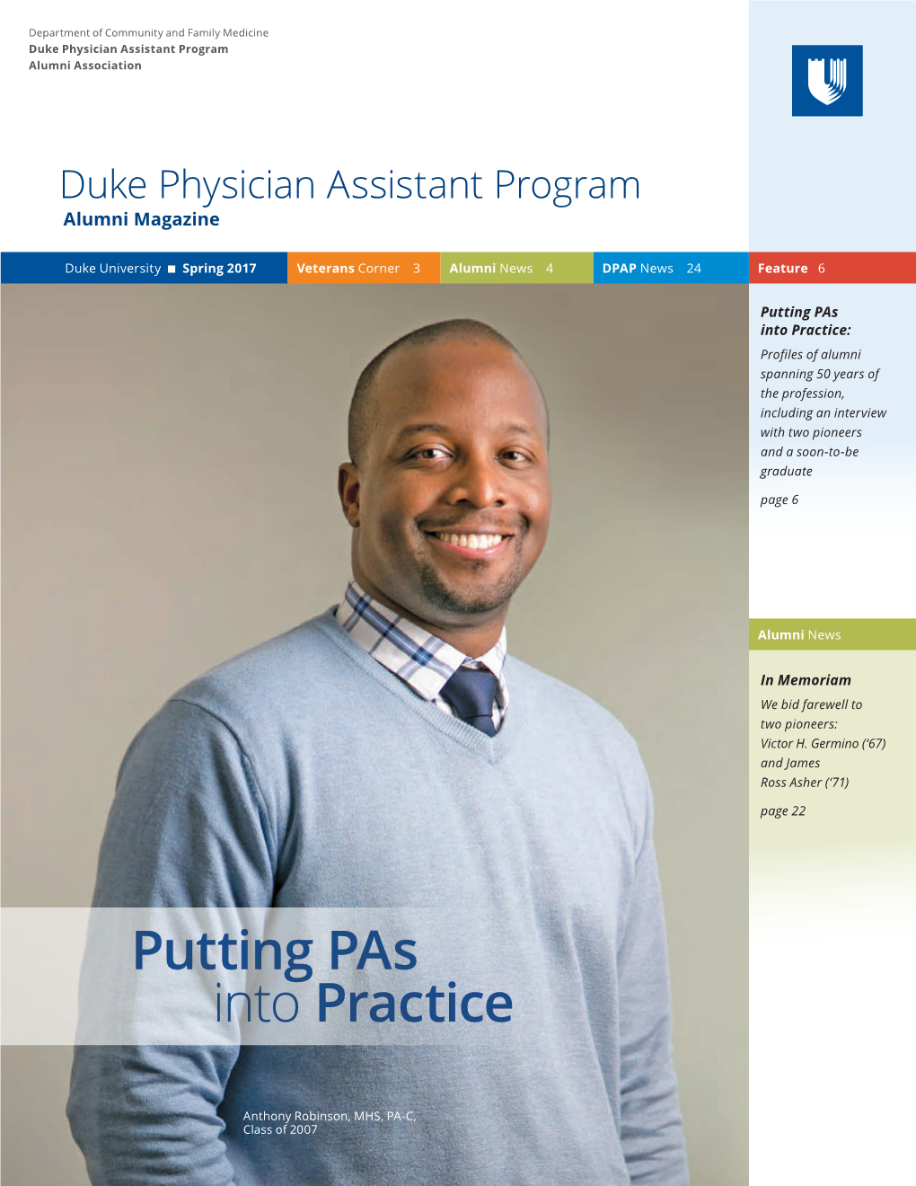 Duke Physician Assistant Program Alumni Association